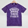 Introvert Quote Introverted But Willing To Discuss Anime Mineral Wash Tshirts Mineral Purple Introvert Quote Introverted But Willing To Discuss Anime Mineral Wash Tshirts Mineral Purple