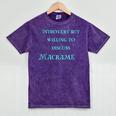 Introvert But Willing To Discuss Macramé Mineral Wash Tshirts Mineral Purple Introvert But Willing To Discuss Macramé Mineral Wash Tshirts Mineral Purple