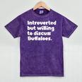 Introverted But Willing To Discuss Buffaloes Introvert Quote Mineral Wash Tshirts Mineral Purple Introverted But Willing To Discuss Buffaloes Introvert Quote Mineral Wash Tshirts Mineral Purple