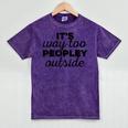 It's Way To Peopley Outside Introvert Mineral Wash Tshirts Mineral Purple It's Way To Peopley Outside Introvert Mineral Wash Tshirts Mineral Purple