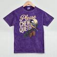 Please Chew Quieter Introverts Casual Everyday Mineral Wash Tshirts Mineral Purple Please Chew Quieter Introverts Casual Everyday Mineral Wash Tshirts Mineral Purple