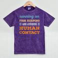 Running On Fish Keeping Social Introvert Humor Vintage Mineral Wash Tshirts Mineral Purple Running On Fish Keeping Social Introvert Humor Vintage Mineral Wash Tshirts Mineral Purple