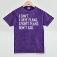 Sarcastic Mind Your Business Quote For Shy Introverts Mineral Wash Tshirts Mineral Purple