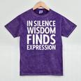 In Silence Wisdom Finds Expression Introvert Quote Mineral Wash Tshirts Mineral Purple In Silence Wisdom Finds Expression Introvert Quote Mineral Wash Tshirts Mineral Purple