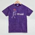 I Tried Christmas Introvert Mineral Wash Tshirts Mineral Purple I Tried Christmas Introvert Mineral Wash Tshirts Mineral Purple