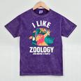Zoologist Scientist Wildlife Biologist Zoology Introverted Mineral Wash Tshirts Mineral Purple Zoologist Scientist Wildlife Biologist Zoology Introverted Mineral Wash Tshirts Mineral Purple