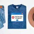 Anti Social Introvert Social Interaction Not Supported Mineral Wash Tshirts Mineral Navy