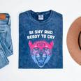 Bi Shy And Ready To Cry Bisexual Introvert Bi Pride Mineral Wash Tshirts Mineral Navy Bi Shy And Ready To Cry Bisexual Introvert Bi Pride Mineral Wash Tshirts Mineral Navy