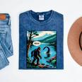 Bigfoot Sasquatch Loch Ness Monster Introvert Bruh Mineral Wash Tshirts Mineral Navy Bigfoot Sasquatch Loch Ness Monster Introvert Bruh Mineral Wash Tshirts Mineral Navy