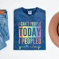 I Can't People Today I Peopled Yesterday Introvert Life Mineral Wash Tshirts Mineral Navy