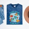 Cartoon Sarcasm Anti-Social Nihilism Introvert Fish Mineral Wash Tshirts Mineral Navy