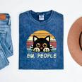 Cat Eww People Introvert Meme Women Men Kids Mineral Wash Tshirts Mineral Navy Cat Eww People Introvert Meme Women Men Kids Mineral Wash Tshirts Mineral Navy