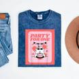Cool Fun Cute Party Introvert Cat Character Mineral Wash Tshirts Mineral Navy