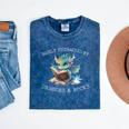 Easily Distracted By Dragons And Books Introvert Shirt Mineral Wash Tshirts Mineral Navy