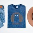 Ew People Introvert Cat Meow Cat Lover Men Women Kids Mineral Wash Tshirts Mineral Navy