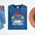 Ew People Retro Cat Vintage Anti Social Introvert Mineral Wash Tshirts Mineral Navy Ew People Retro Cat Vintage Anti Social Introvert Mineral Wash Tshirts Mineral Navy
