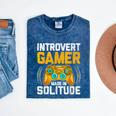 Introvert Gamer Video Games Anti Social Team Player Mineral Wash Tshirts Mineral Navy Introvert Gamer Video Games Anti Social Team Player Mineral Wash Tshirts Mineral Navy