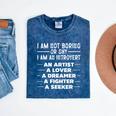 Introvert Not Boring Artist Lover Dreamer Fighter Seeker Mineral Wash Tshirts Mineral Navy Introvert Not Boring Artist Lover Dreamer Fighter Seeker Mineral Wash Tshirts Mineral Navy