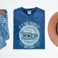 Introvert Too Peopley Anti-Social Shy Person Mineral Wash Tshirts Mineral Navy