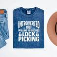 Introvert Quotes Introverted Willing To Discuss Lock Picking Premium Mineral Wash Tshirts Mineral Navy