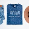 Introvert But Willing To Discuss House Music Mineral Wash Tshirts Mineral Navy Introvert But Willing To Discuss House Music Mineral Wash Tshirts Mineral Navy