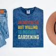 Introverted But Willing To Discuss Gardening Hobby Mineral Wash Tshirts Mineral Navy Introverted But Willing To Discuss Gardening Hobby Mineral Wash Tshirts Mineral Navy