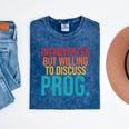 Introverted But Willing To Discuss Prog Rock Music Lover Mineral Wash Tshirts Mineral Navy