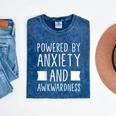 Introverts Social Anxiety Powered By Anxiety And Awkwardness Mineral Wash Tshirts Mineral Navy Introverts Social Anxiety Powered By Anxiety And Awkwardness Mineral Wash Tshirts Mineral Navy