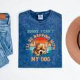 Napping Chihuahua Dog Breed Sleeping Pet Pup Introvert Mineral Wash Tshirts Mineral Navy