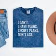 Sarcastic Mind Your Business Quote For Shy Introverts Mineral Wash Tshirts Mineral Navy