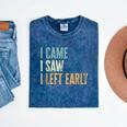 I Came I Saw I Left Early Introverts Lovers Mineral Wash Tshirts Mineral Navy I Came I Saw I Left Early Introverts Lovers Mineral Wash Tshirts Mineral Navy