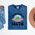 Stop Perceiving Me Bestie Alien Neurodivergent Introvert Mineral Wash Tshirts Mineral Navy