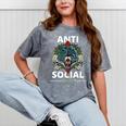Antisocial Introvert I Like Being Alone Mineral Wash Tshirts Mineral Gray Antisocial Introvert I Like Being Alone Mineral Wash Tshirts Mineral Gray