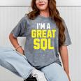 I'm A Great SQL Introvert Saying Inbound Marketing Premium Tri-Blend Mineral Wash Tshirts Mineral Gray I'm A Great SQL Introvert Saying Inbound Marketing Premium Tri-Blend Mineral Wash Tshirts Mineral Gray