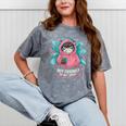 Sarcastic Loner Introvert Clothing Not Friendly Do Not Touch Small Mineral Wash Tshirts Mineral Gray
