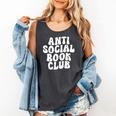 Anti-Social Book Club Comfort Colors Tank Top Pepper