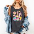 Apple Disco Pencil Books Bow Teacher Student Back To School Comfort Colors Tank Top Pepper Apple Disco Pencil Books Bow Teacher Student Back To School Comfort Colors Tank Top Pepper