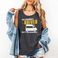 Awesome Bookmobile Driver What's Your Superpower Book Wagon Comfort Colors Tank Top Pepper