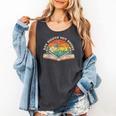 Ban Bigots Not Books Comfort Colors Tank Top Pepper
