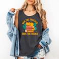 Ban The Fascist Save The Books For a Book Fan Comfort Colors Tank Top Pepper