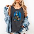 Book Lover Bookworm Reading Books Dragon Premium Tri-Blend Comfort Colors Tank Top Pepper