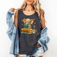 Book Lover Elephant Reading Books Library Read Books Be Kind Comfort Colors Tank Top Pepper
