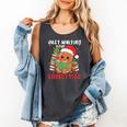 Book Reading Just Waiting For Christmas Gingerbread Comfort Colors Tank Top Pepper Book Reading Just Waiting For Christmas Gingerbread Comfort Colors Tank Top Pepper