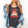 Booked For Valentine Books Lover Bookworm Librarian Teacher Comfort Colors Tank Top Pepper