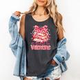 All Booked For Valentine Cute Pink Book Lover Aesthetic Comfort Colors Tank Top Pepper
