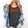 Books Reader Librarian Book Lover Bookworm Library Reading Comfort Colors Tank Top Pepper