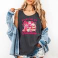 Books Are My Valentine Book Lover Heart Matching Party Comfort Colors Tank Top Pepper