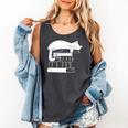 Cat Book Books And Cats Cat Lover Cat Mom Book Lovers Comfort Colors Tank Top Pepper