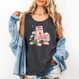Caution Slippery When Reading Book Reader Comfort Colors Tank Top Pepper