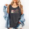 Chapter Forty 40 Years Old 40th Birthday Book Lover Comfort Colors Tank Top Pepper